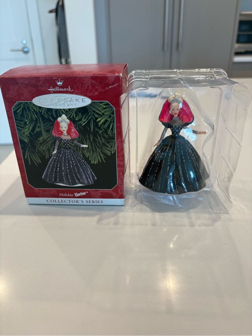 Hallmark Keepsake Ornament 1998 Holiday Barbie 6th In Series Christmas